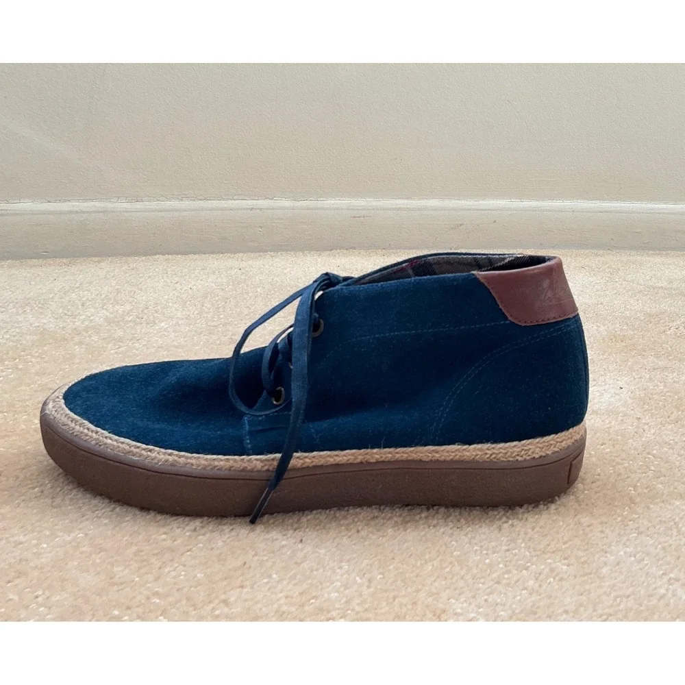 Barbour International Special Edition Rare Steve McQueen Suede Chukka Mens L10.5